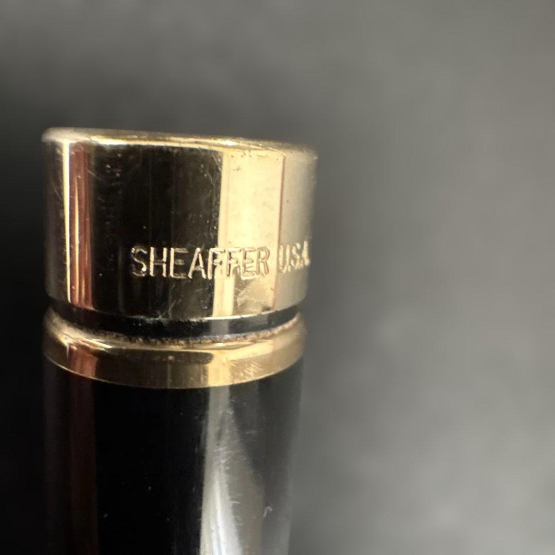 SHEAFFER 14K 585 万年筆 ゴールド装飾付き