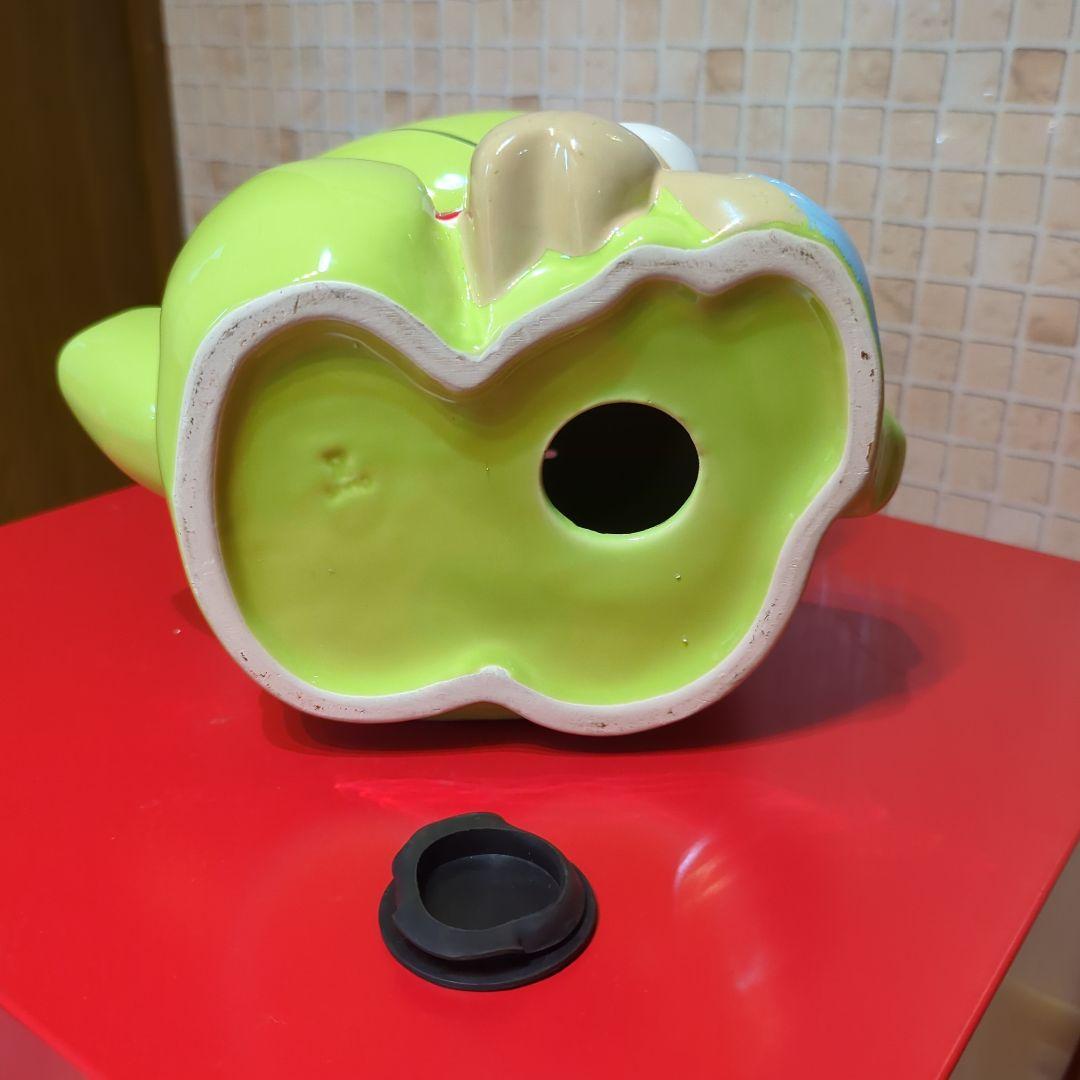 SANRIO・サンリオ・けろけろけろっぴ・当時物・陶器・貯金箱・大きめ・単品