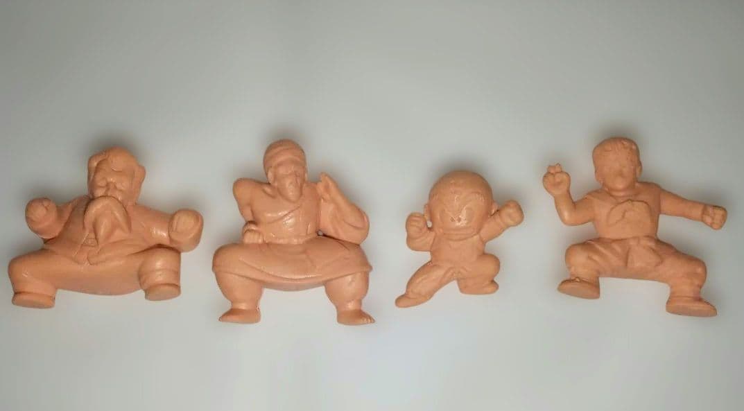 希少◆ドラゴンボール 消しゴム、4つ。ドンブリ畑