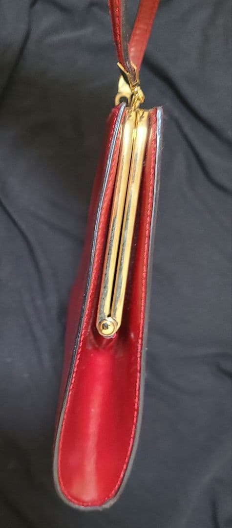 美品　LOEWE(ロエベ)　赤　ハンドバッグ パーティーバッグ