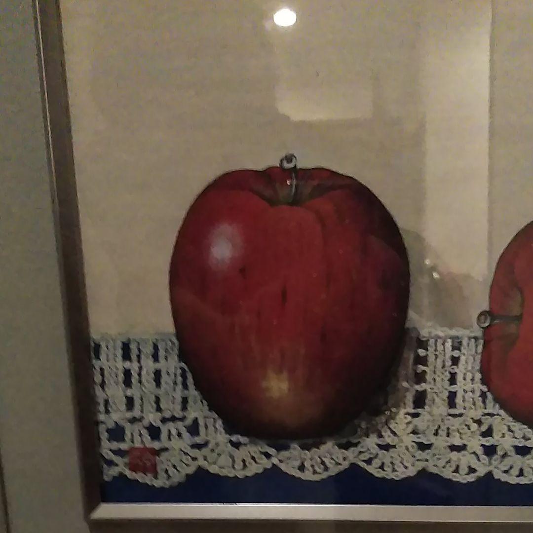 日本画/ りんご