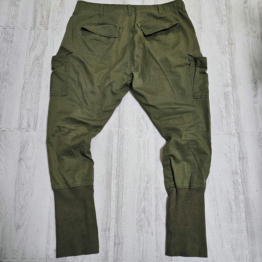 glamb サルエルパンツ オリーブカラー