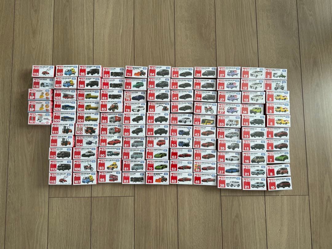 トミカ　まとめ売り 105点