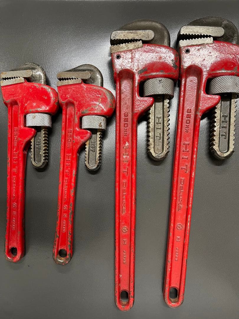 HIT パイプレンチ　パイレン　350mm 250mm