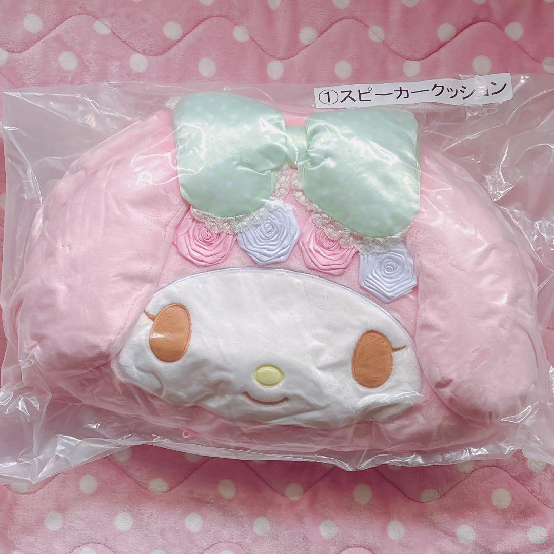 ♡ マイメロ スピーカークッション もちもちクッション ポーチ ♡