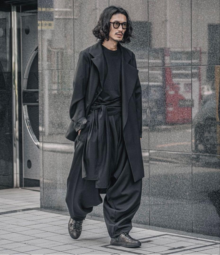 yohji yamamoto pour homme 腰巻ドレープパンツ