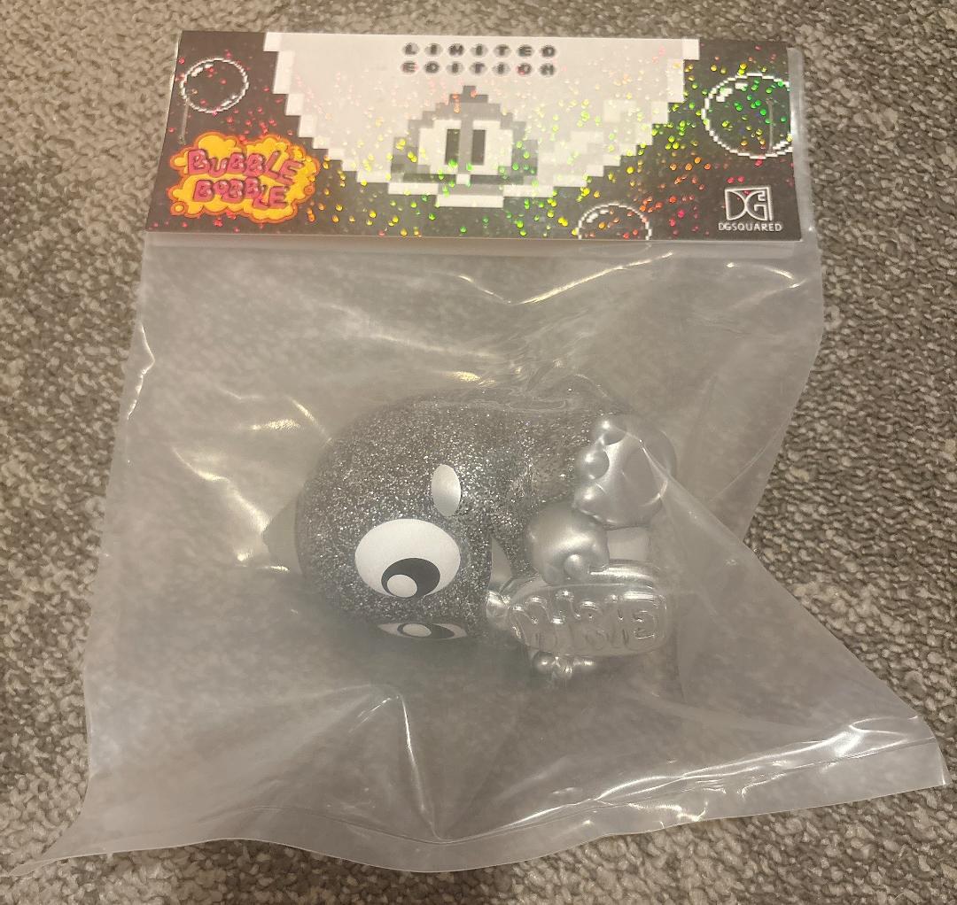 新品　バブルボブル　ソフビ　フィギュア　ワンフェス　wf2025　限定カラー　銀