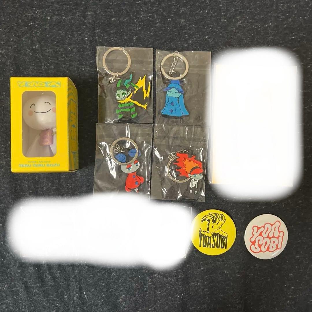 【新品未開封】 YOASOBI 超現実 てるてる坊主 電光石火 ガチャ ラバスト