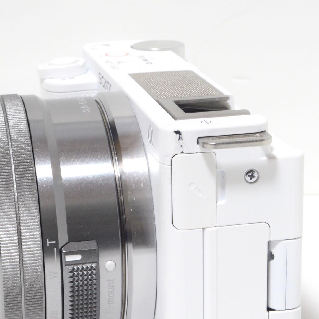 SONY VLOGCAM ZV-E10 ホワイト