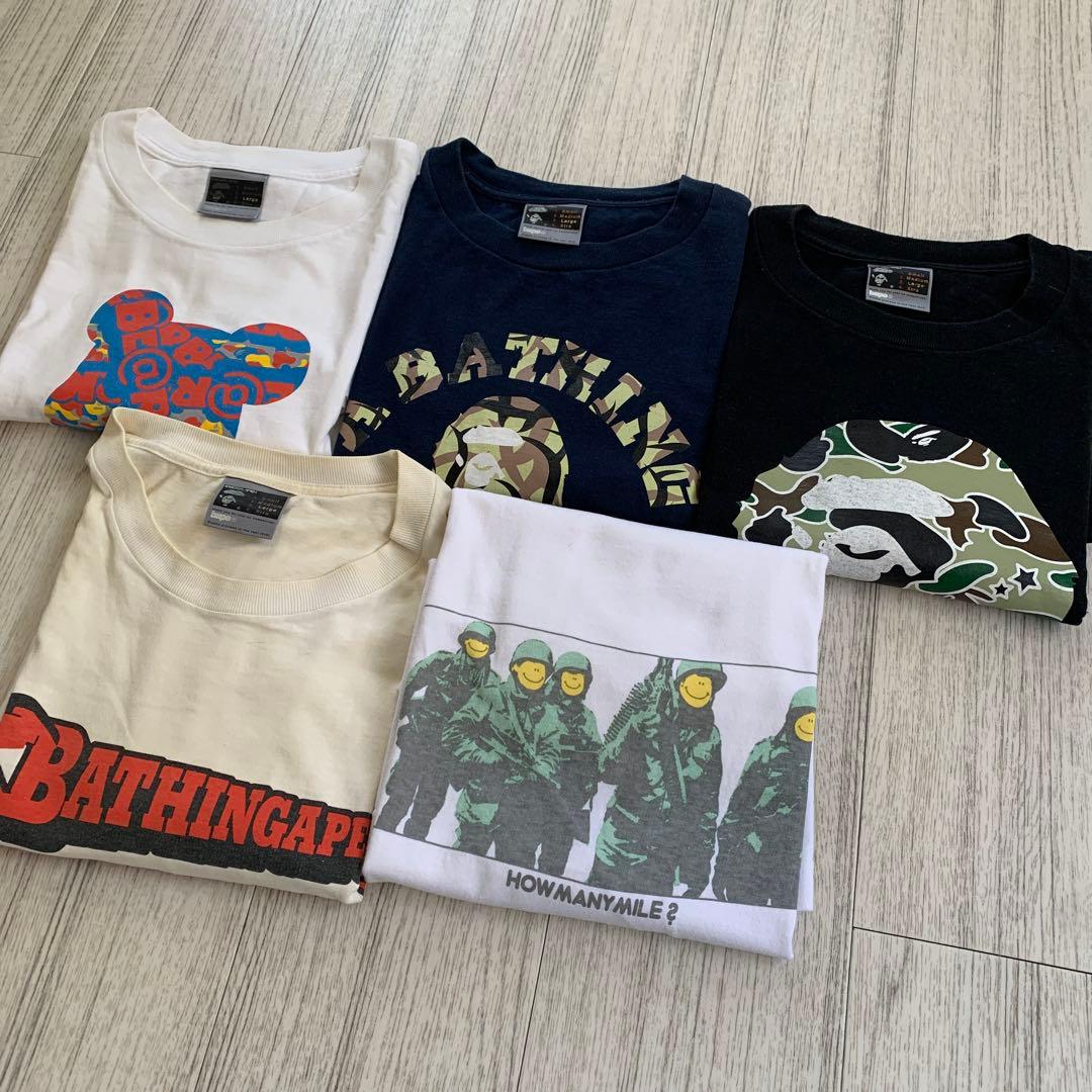 00s ベイプTシャツ　まとめ売り　裏原　格安　断捨離