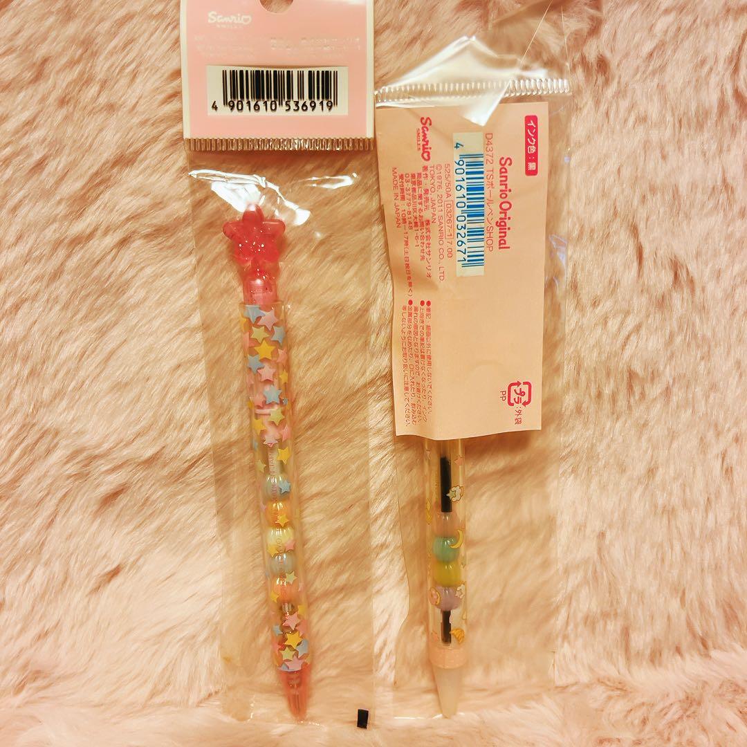 希少レア　リトルツインスターズ　ボールペンセット　平成レトロ　サンリオ