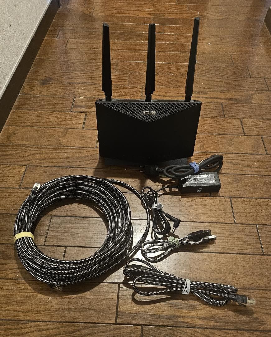 RT-AX86U Pro + LANケーブル
