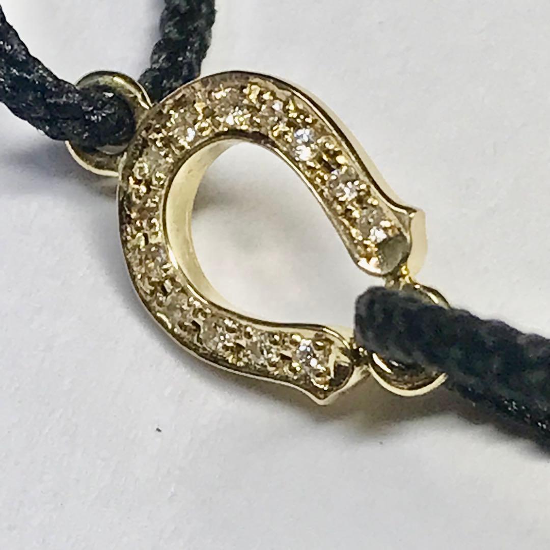 シンパシーオブソウルCord Bracelet - K18YG Diamond