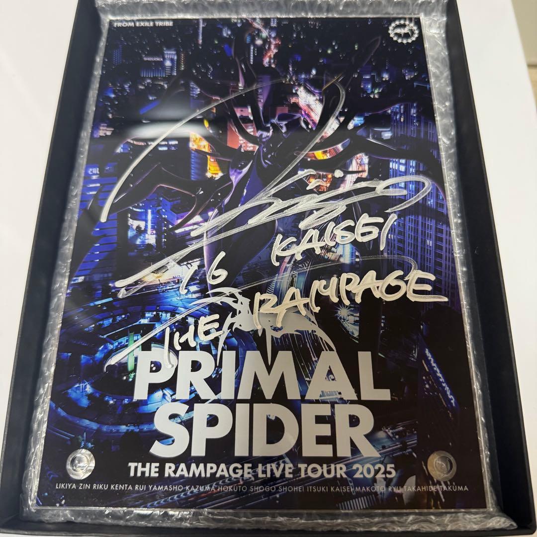 武知海青　直筆サイン入りアクリルパネル