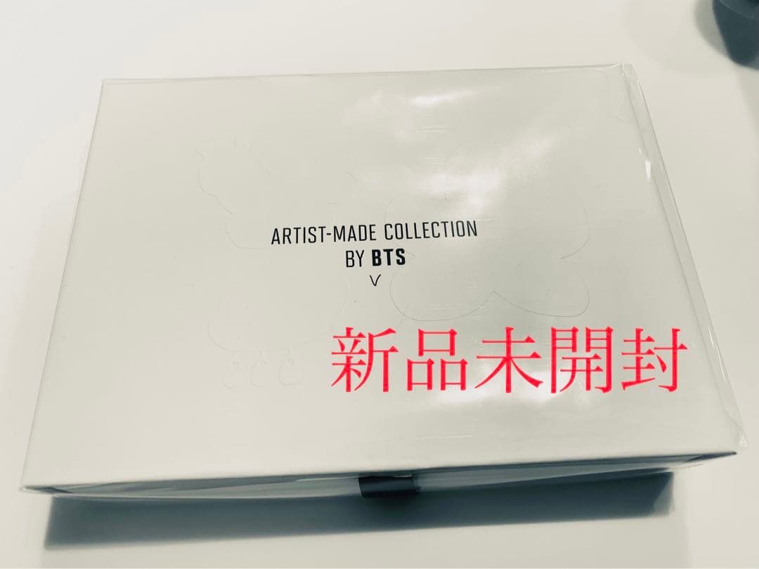 [新品未開封]BTS V Boston bag/brooch set faces