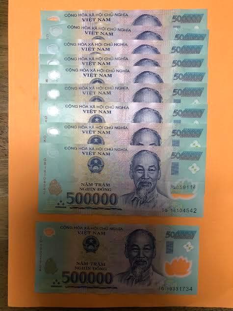 ベトナムドン 50万ドン 10枚