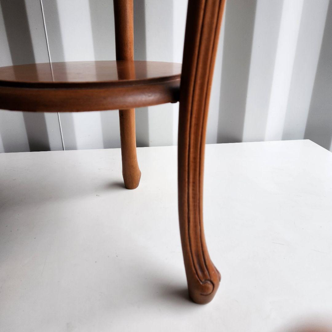 希少　アンティーク　猫脚　コンソールテーブル　サイドテーブル　花台