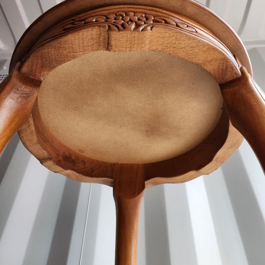 希少　アンティーク　猫脚　コンソールテーブル　サイドテーブル　花台