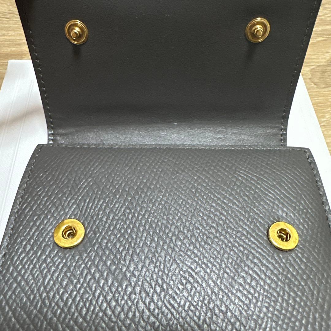 【早い者勝ち※】CELINE ミニ財布 グレー