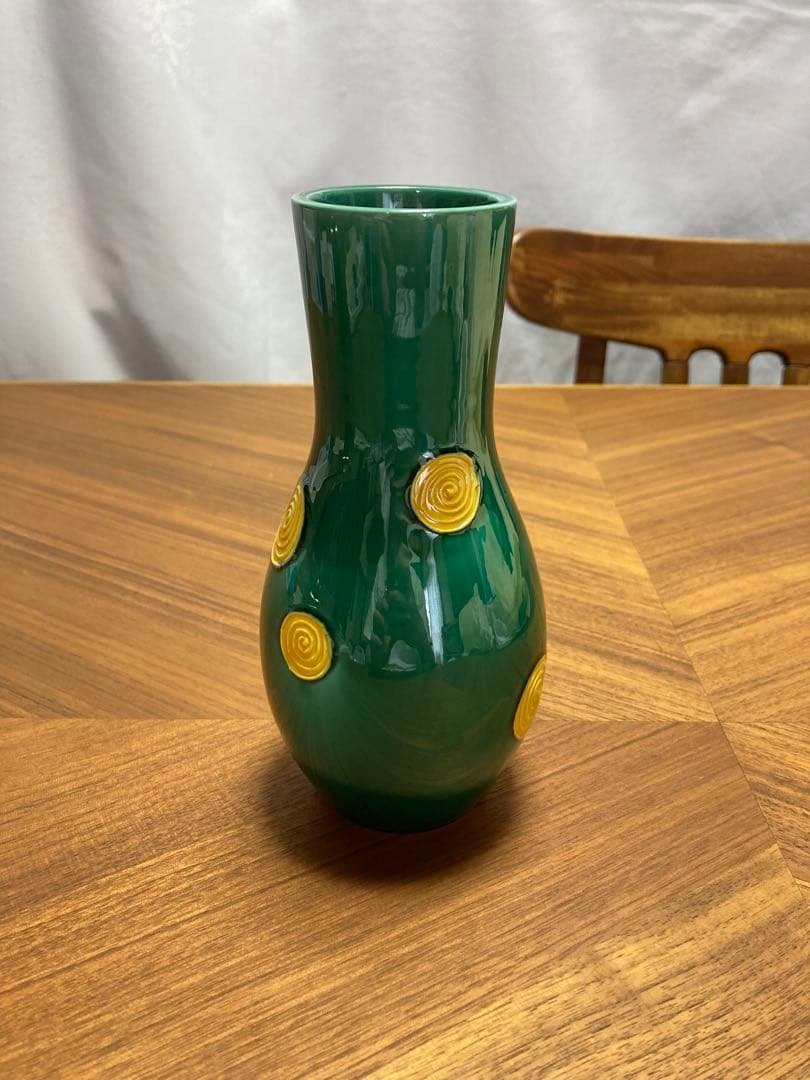 交趾　渦　皆具　中村翠嵐　交趾焼