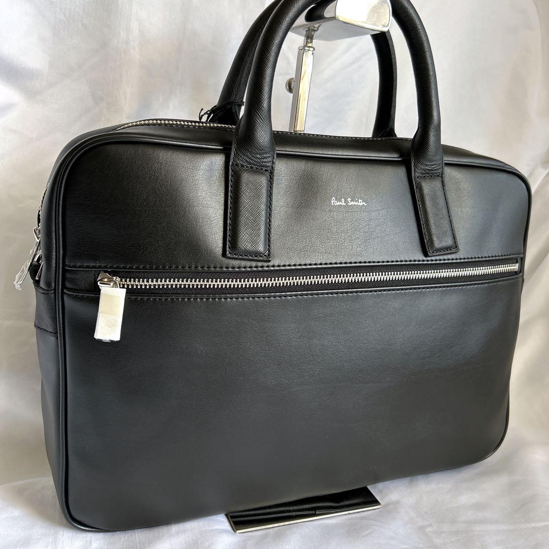 【未使用】ポールスミス ビジネスバッグ タグ付 グラナダ2way ブラック 希少