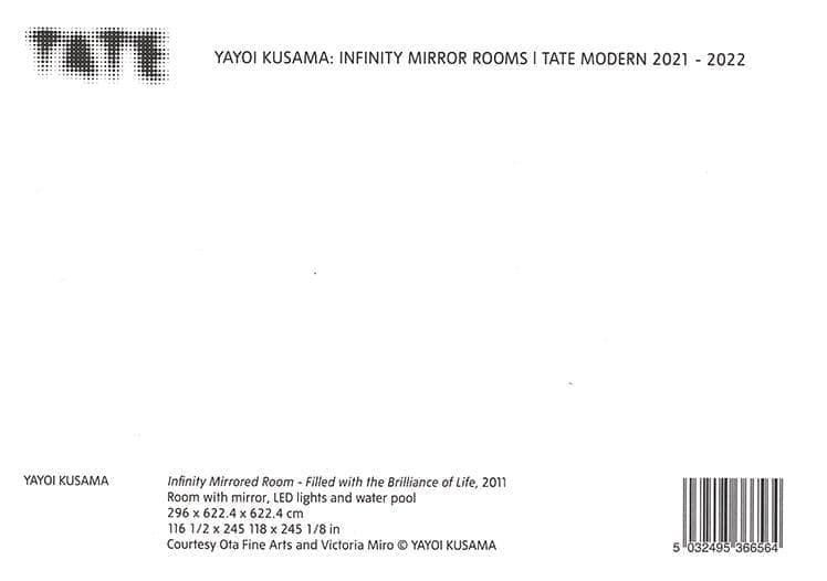 限定マット額装品/草間彌生/InfinityMirrorRoomPurple