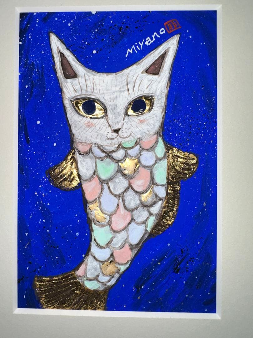 かやみやの〜原画(猫の絵)