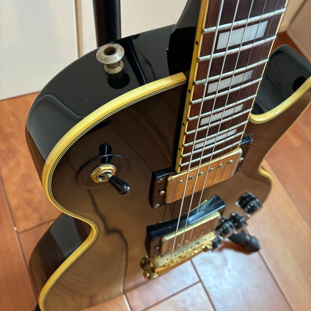 GrassRoots/グラスルーツ レスポールカスタム ブラック ソフトケース付