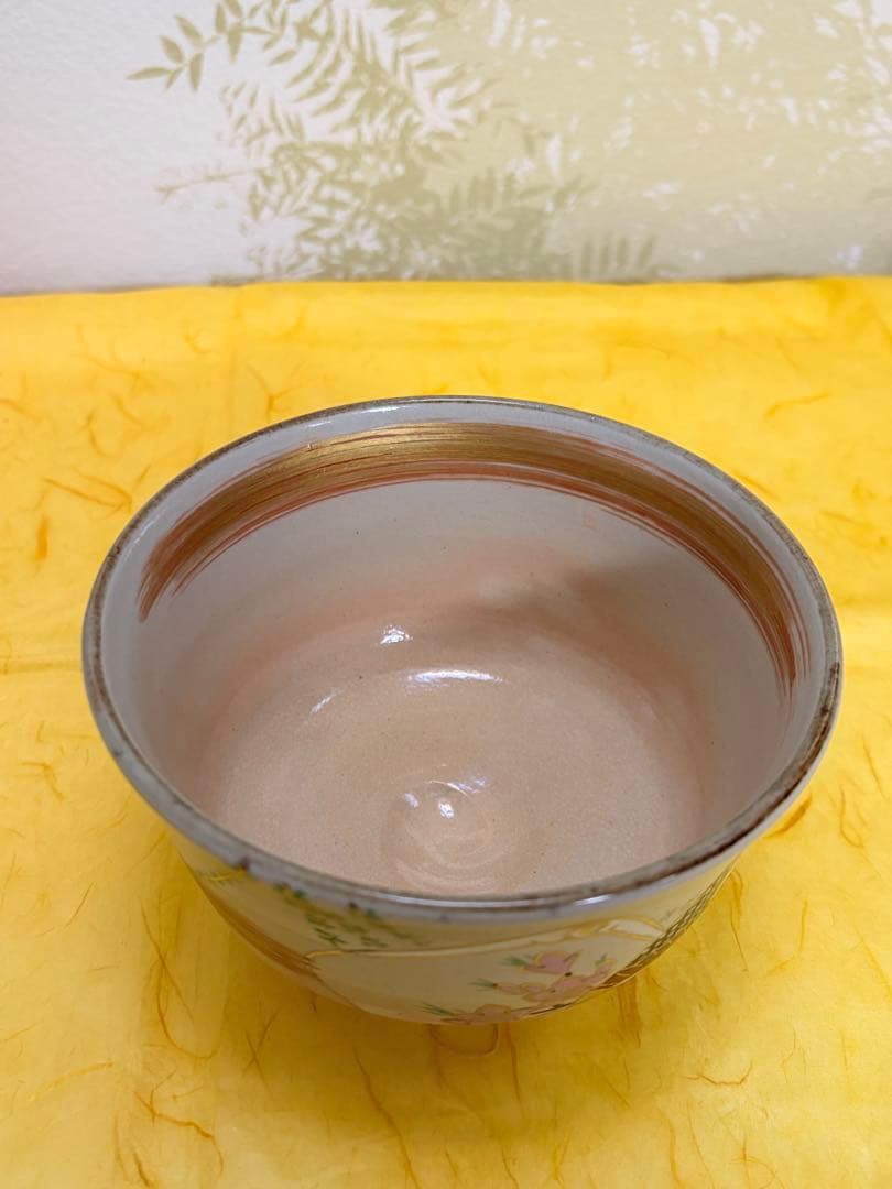 抹茶茶碗 茶碗 蛤 雛人形 ひな祭り 橋本永豊 乾山写 共箱付 茶道具 裏千家