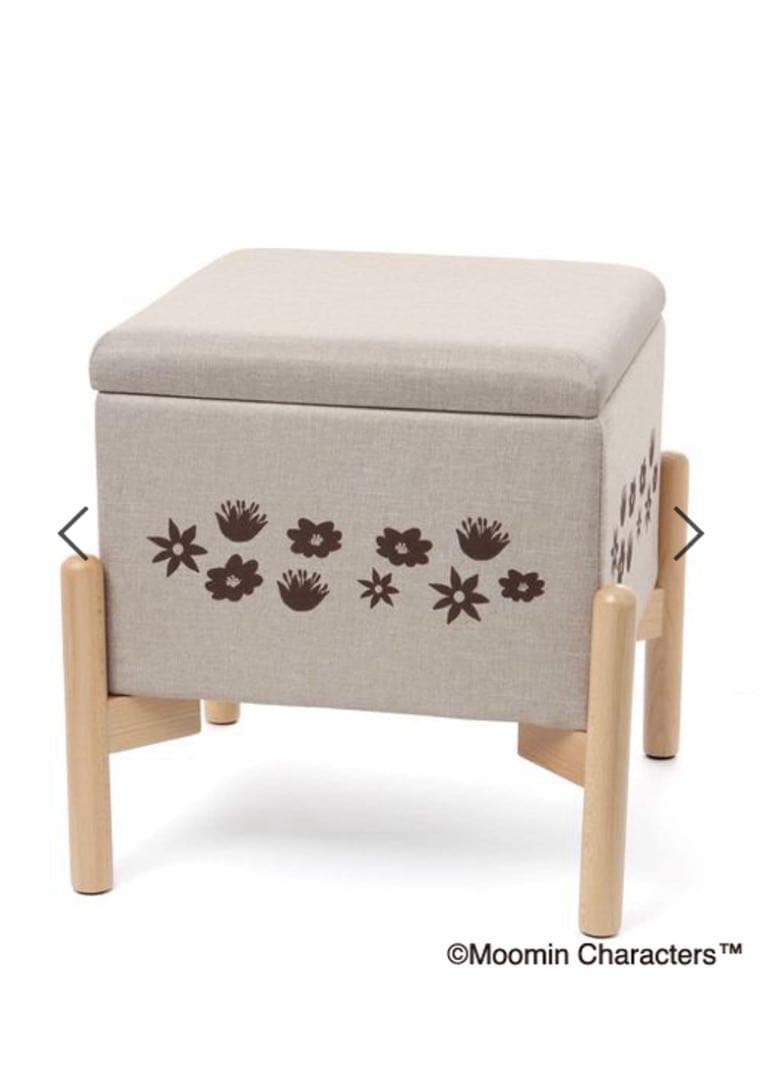 【新品】StudioCLIP×ムーミン収納付きスツール