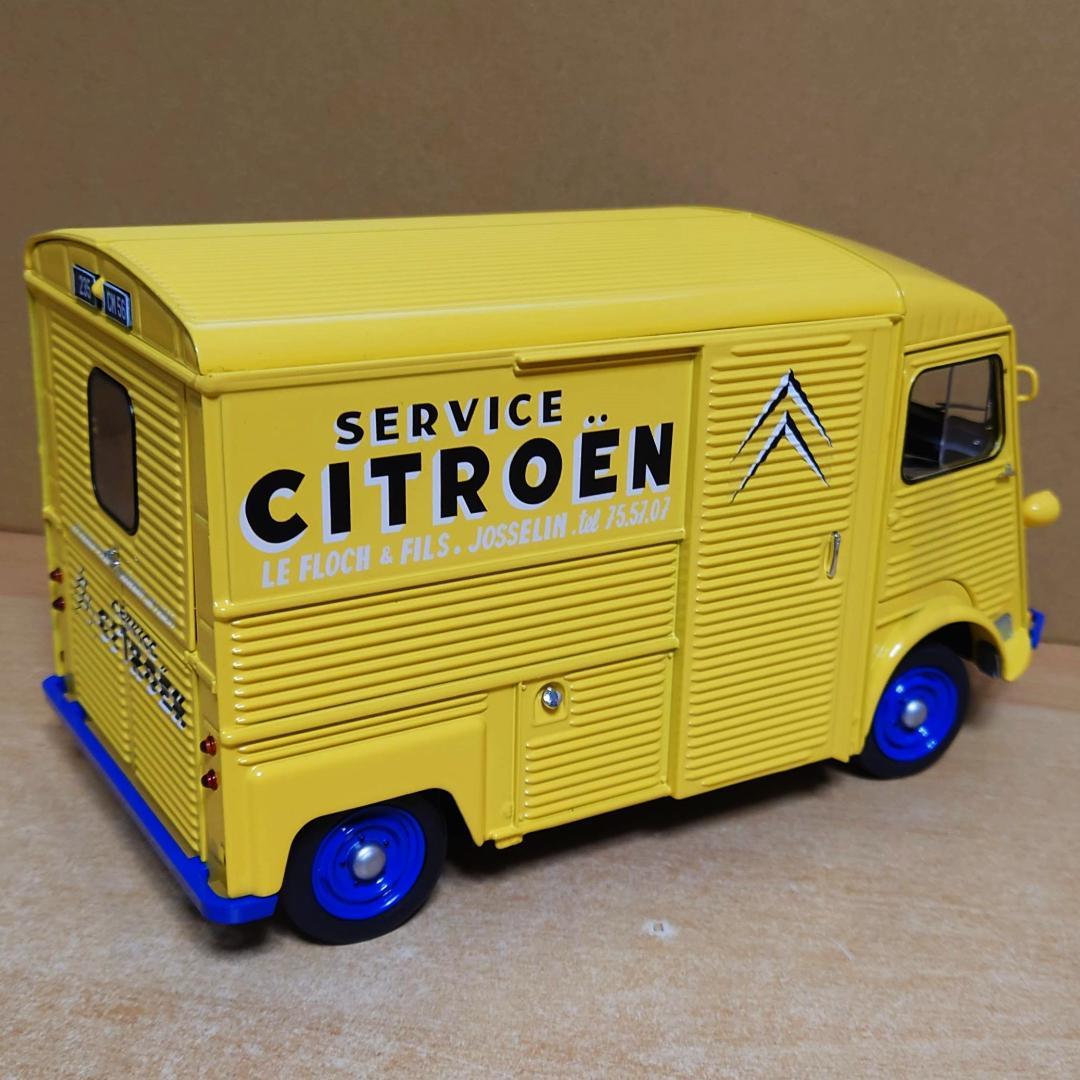 1/18 シトロエン タイプHY 1969 イエロートラック CitroenHY