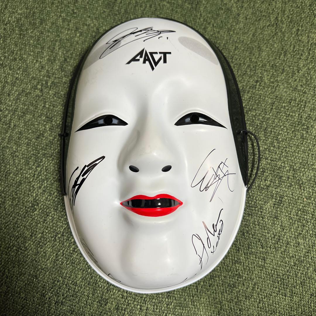 FACT サイン入り能面