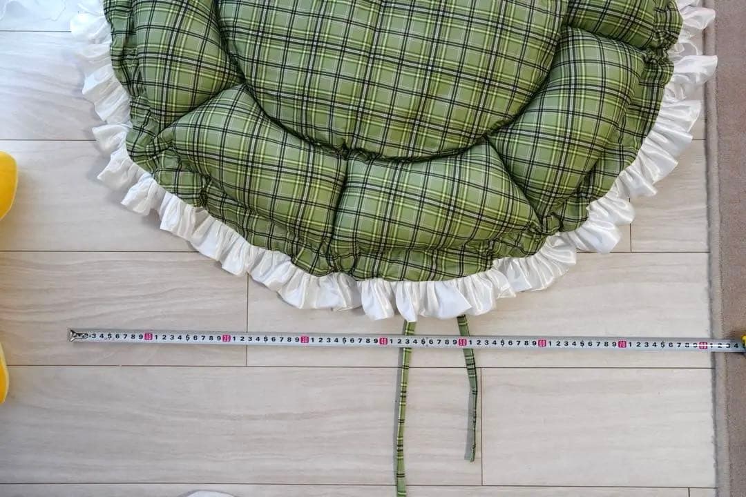 撮影道具 インテリア小物 花柄猫犬ベッド DIY 厚手