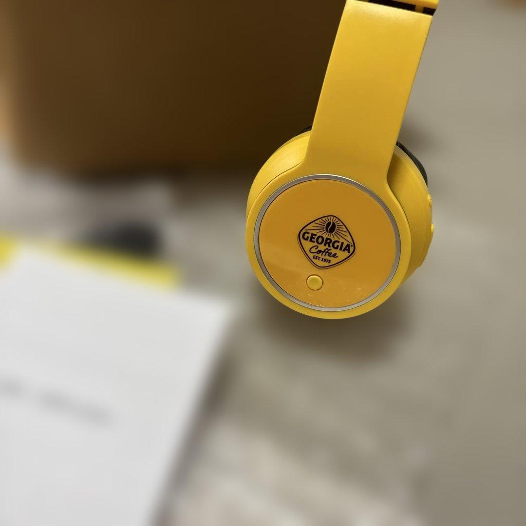 IA Ado ワイヤレスヘッドホン イエロー