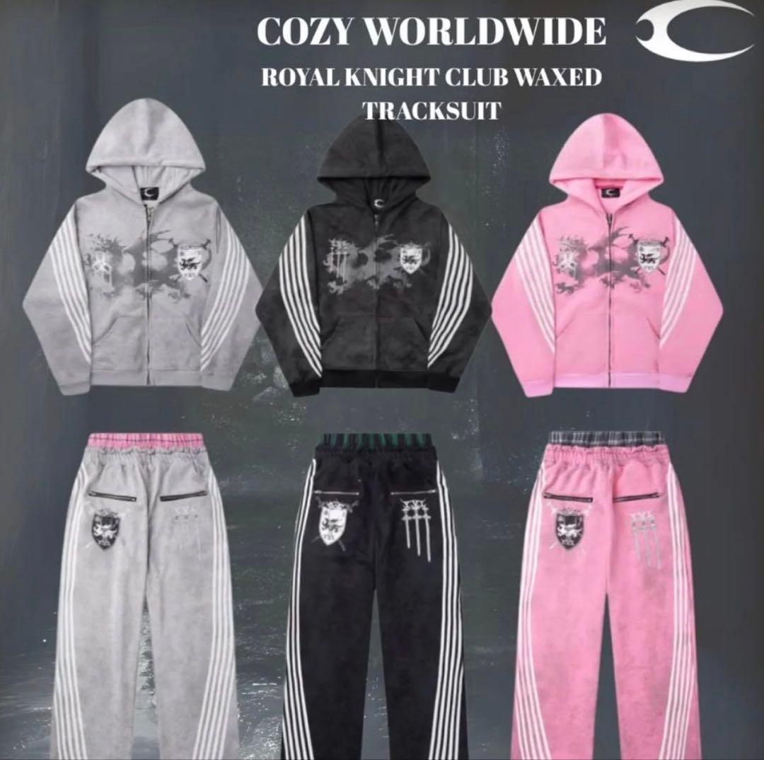 ILLITミンジュ着用COZY WORLDWIDE セットアップ グレー 破格