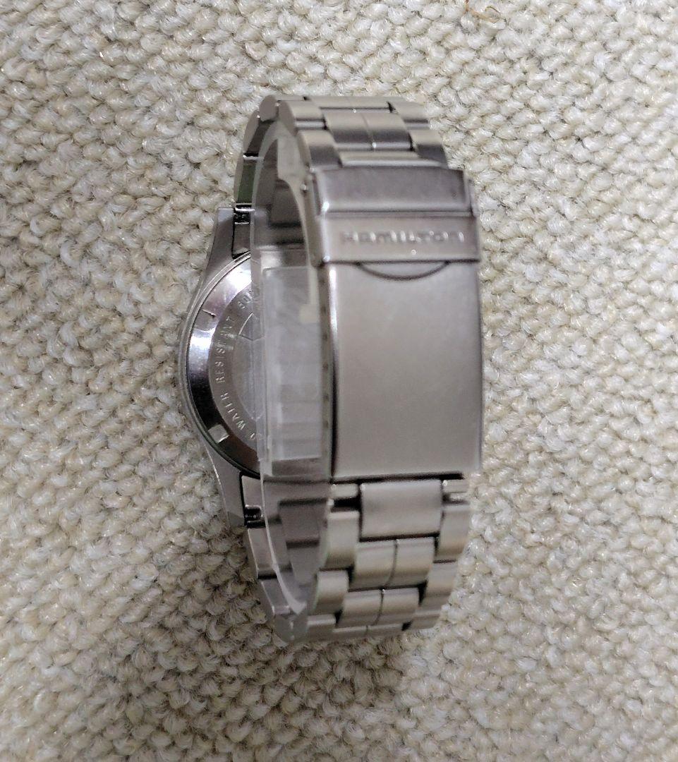 【美品】ハミルトン カ―キ　　 Ｈ683110 クォーツ 電池交換済おまけ付
