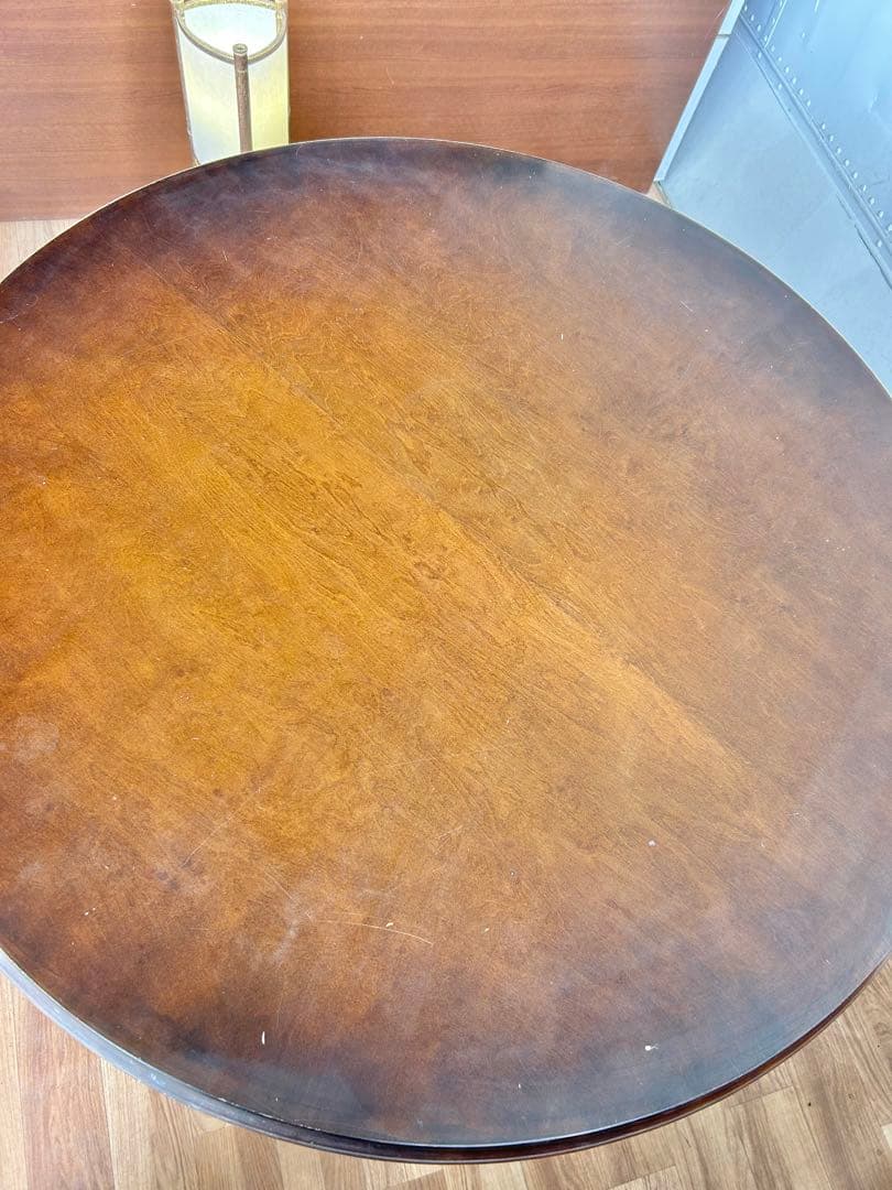 700 まさら様　円形　ダイニングテーブル 直径120cm レトロ　a