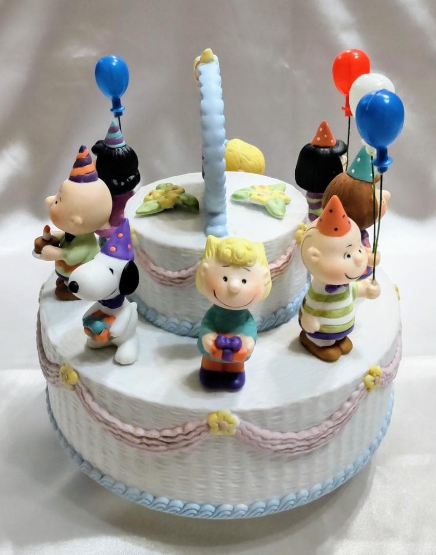 スヌーピー（PEANUTS）1990年リリース誕生40周年記念オルゴール