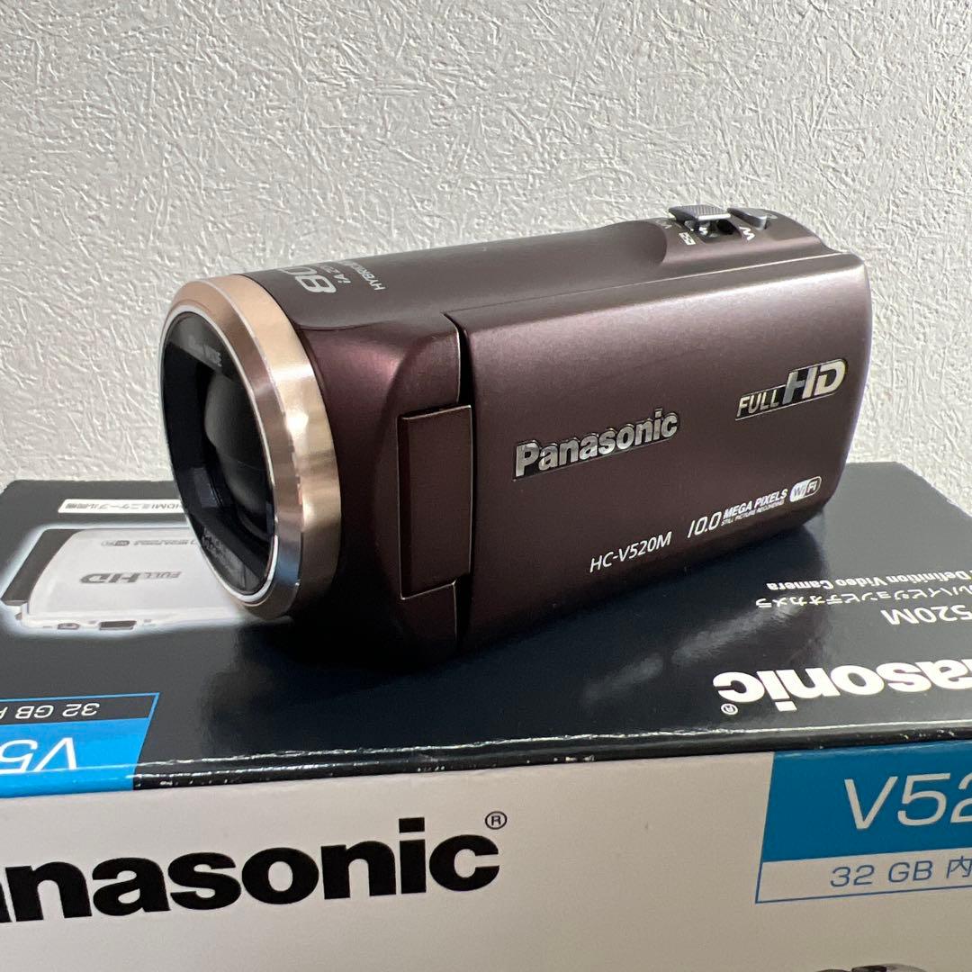 パナソニック Panasonic ビデオカメラ HC-V520M