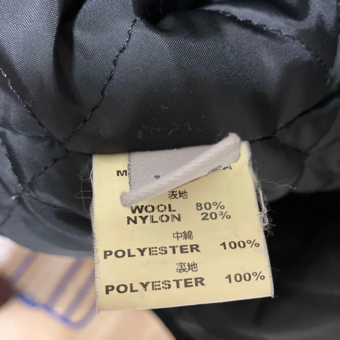 00s OLD STUSSY ミリタリー ウールコート ハーフコートM65 S