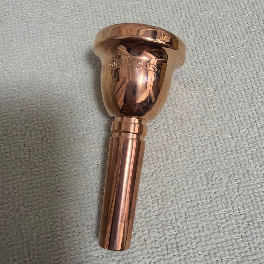 トロンボーンマウスピース　IANBOUSFIELD S5 ピンクゴールド