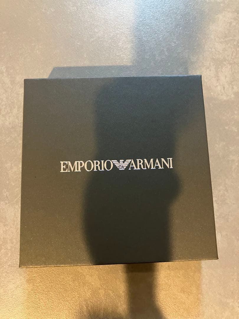 【未使用】EMPORIO ARMANI シルバーバングル