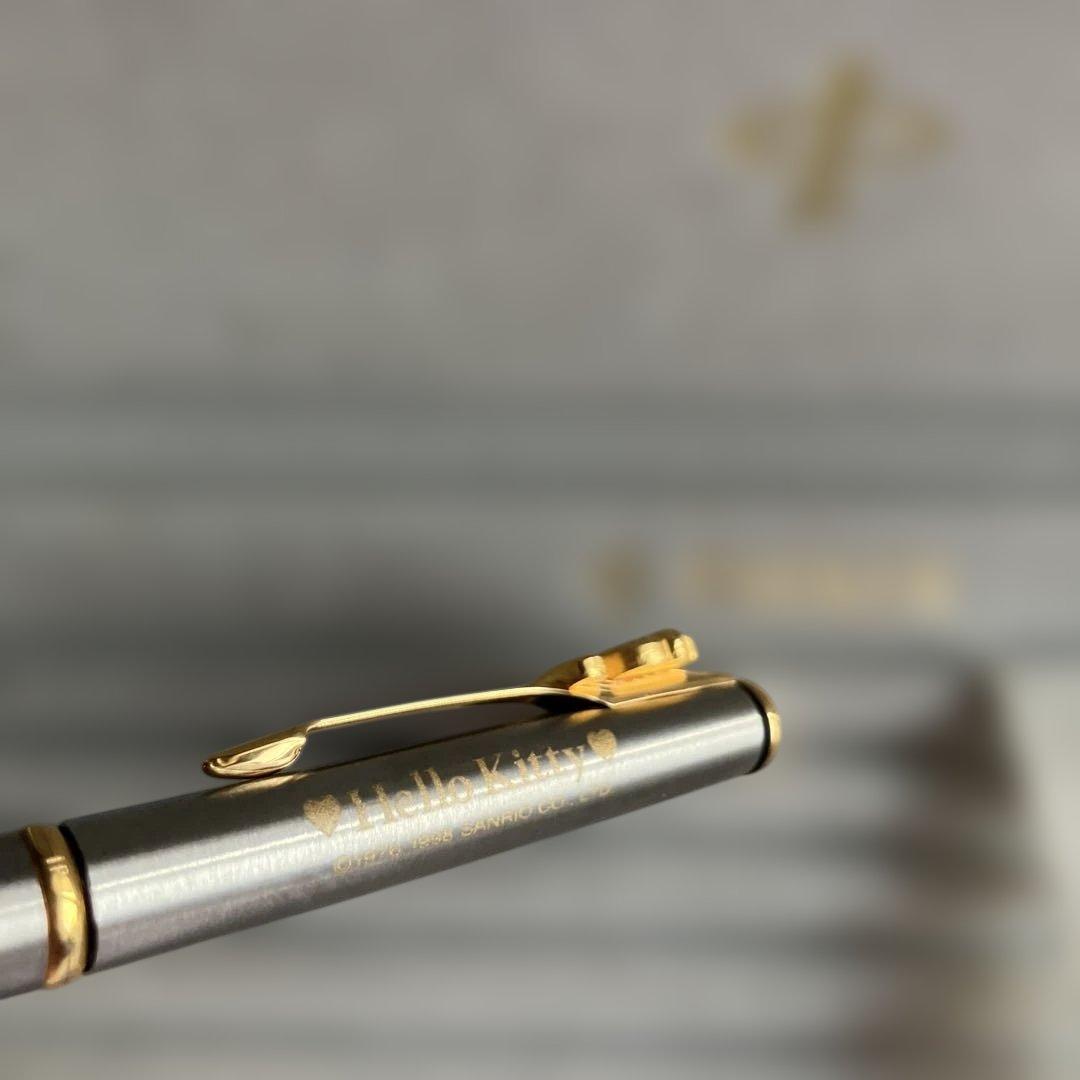 「希少」Parker Hello Kitty ボールペン 専用ケース付き