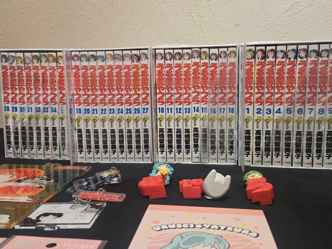 うる星やつら　復刻版全巻セット + キャラクターグッズ