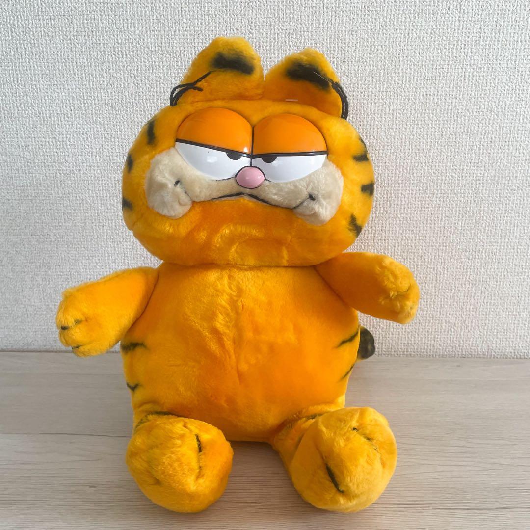 【期間限定バラ売★激レア★】ガーフィールド 大きめ　ぬいぐるみ②