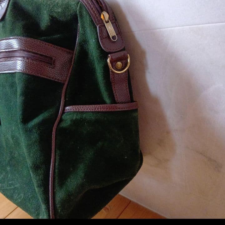 ボストンバッグ　NUBIA スペイン　グリーン　旅行　トラベル