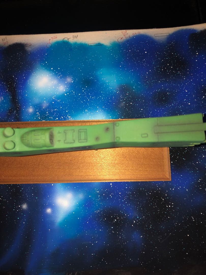 銀河英雄伝説1/3000 自由惑星同盟軍 標準型戦艦 ユリシーズ 塗装済み完成品