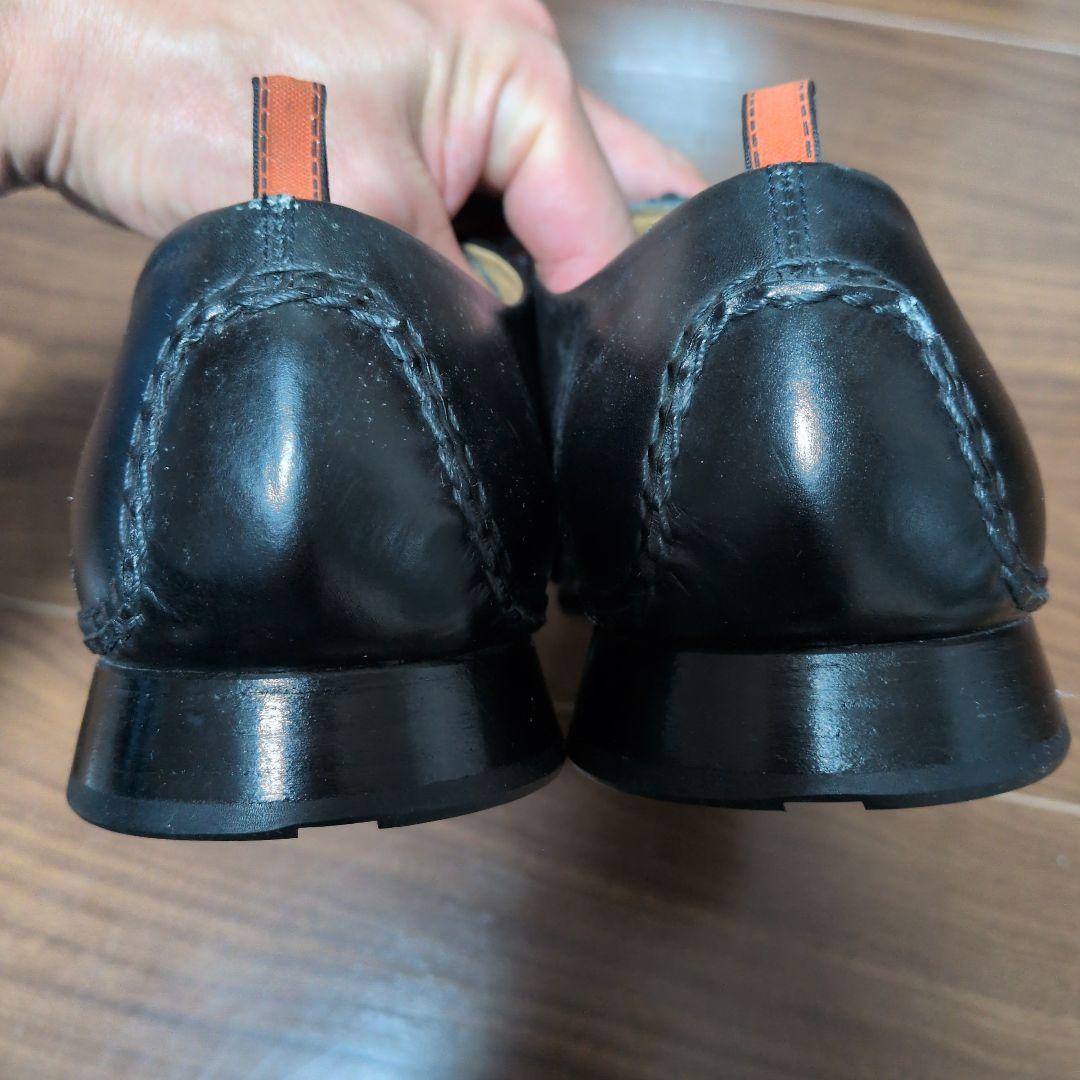 HERMES ブラック ドレスシューズ 40サイズ