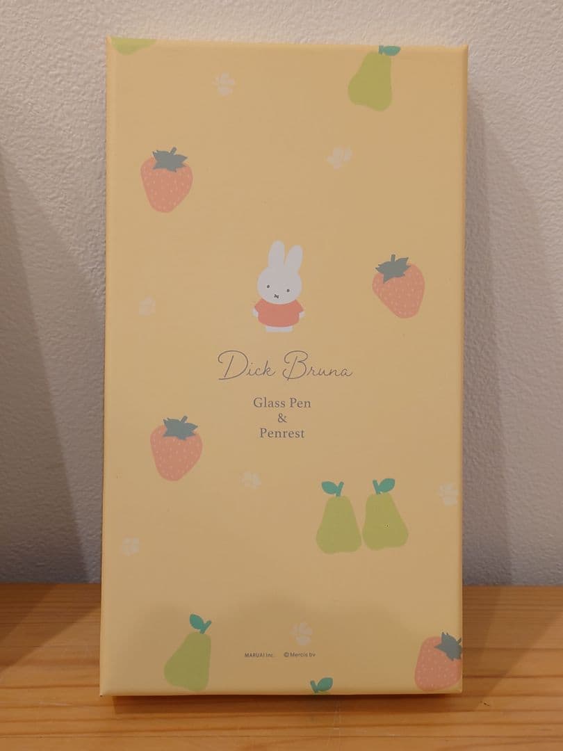 ★ミッフィー ガラスペン ペンレスト ボックスセット ★郵便局限定