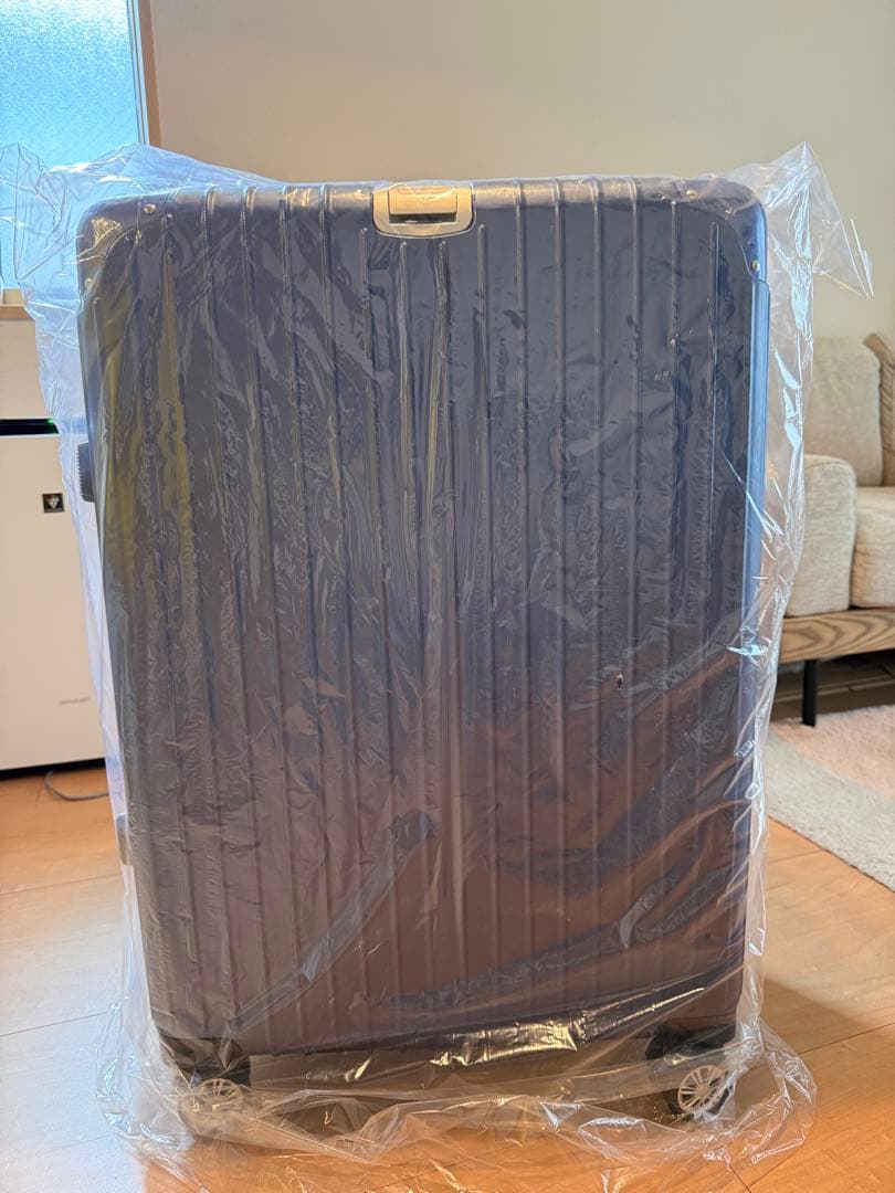 新品未使用 ネイビー ハードシェル キャリーケース L